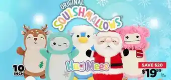 Showcase Original squishmallows hugmees offer