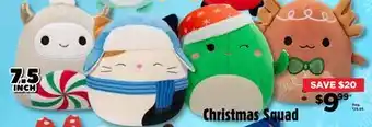 Showcase 7.5 inch christmas squad offer