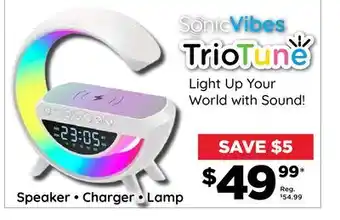 Showcase Sonic vibes triotune offer