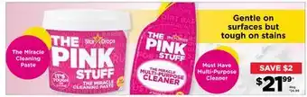 Showcase The pink stuff the miracle cleaning paste offer