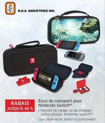 The Source Étuis de transport pour nintendo switch offer