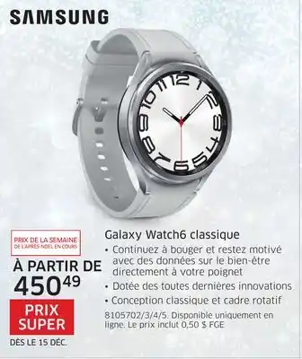 The Source Galaxy watch6 classique samsung offer