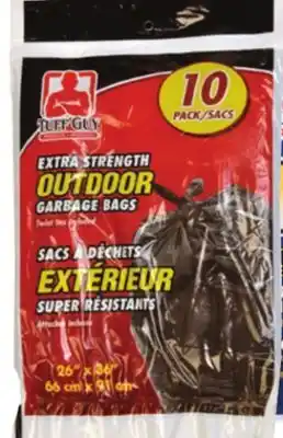 Rossy Tuffguys garbage bags offer