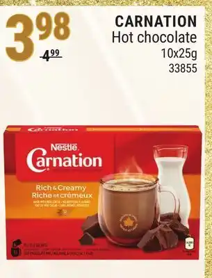 Rossy Carnation hot chocolate offer