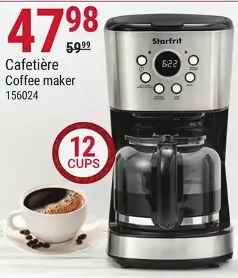 Rossy Starfrit coffee maker offer