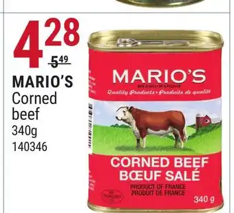Rossy Mario's corned beef offer