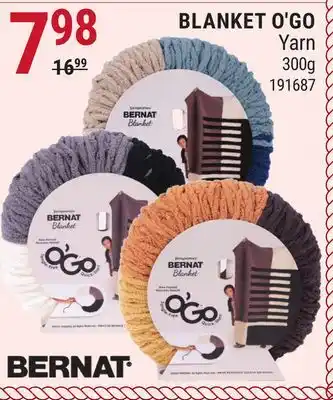 Rossy Blanket o'go yarn offer