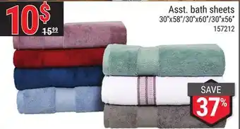 Rossy Asst. bath sheets offer