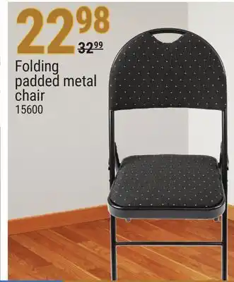 Rossy Folding padded metal chair offer