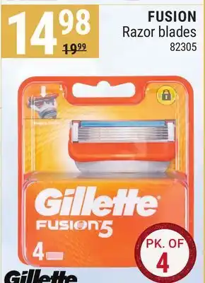 Rossy Gillette fusion razor blades offer