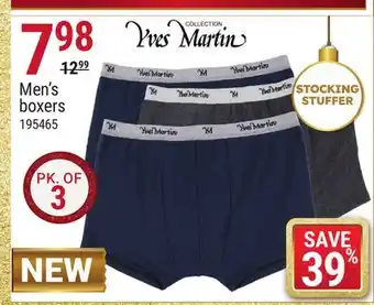 Rossy Yves martin men's boxers offer