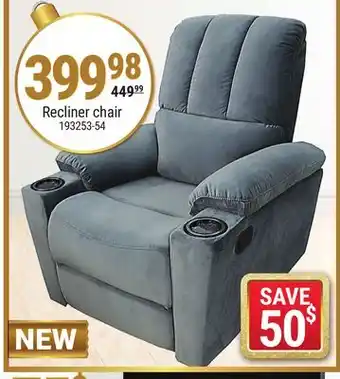 Rossy Recliner chair offer