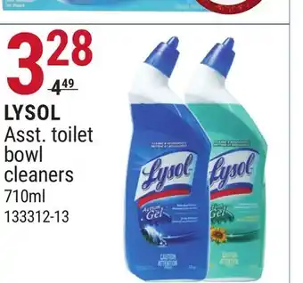 Rossy Lysol asst. toilet bowl cleaners offer