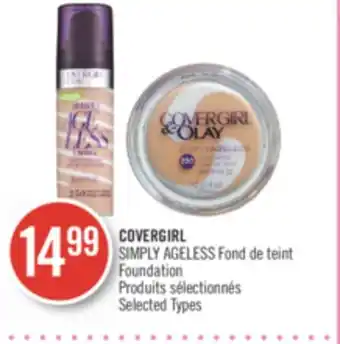 Pharmaprix Covergirl simply ageless foundation offer