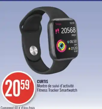 Pharmaprix Curtis fitness tracker smartwatch offer