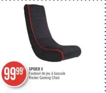 Pharmaprix Spider x rocker gaming chair offer