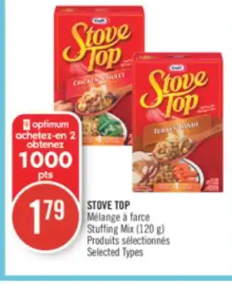 Pharmaprix Stove top stuffing mix offer