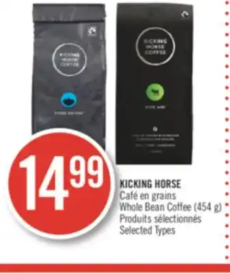 Pharmaprix Kicking horse whole bean coffee offer