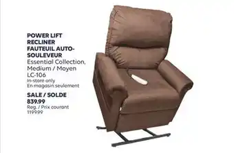 Wellwise by Shoppers Power lift recliner fauteuil auto- souleveur offer