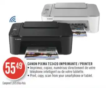 Pharmaprix Canon pixma ts3420 printer offer