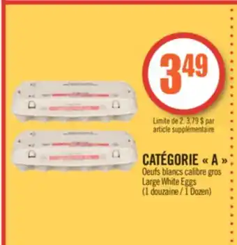 Pharmaprix Grade a large white eggs offer