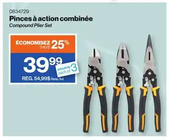 Patrick Morin Dewalt compound plier set offer