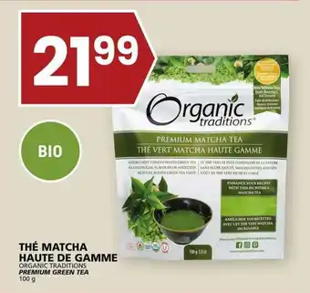 Rachelle-Bery Grocery ORGANIC TRADITIONS PREMIUM GREEN TEA 100g offer