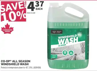 Co-op CO-OP ALL SEASON WINDSHIELD WASH offer