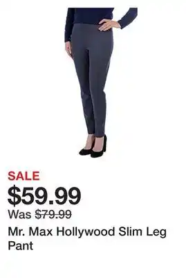 TSC Stores Mr. max hollywood slim leg pant offer