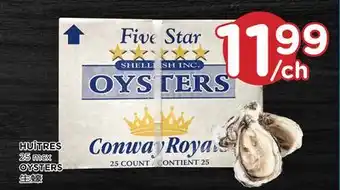 Kim Phat Oysters offer