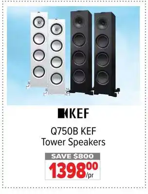 2001 Audio Video Kef tower speakers offer