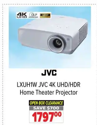2001 Audio Video Jvc 4k uhd/hdr home theater projector offer