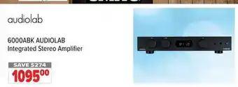 2001 Audio Video Audiolab integrated stereo amplifier offer
