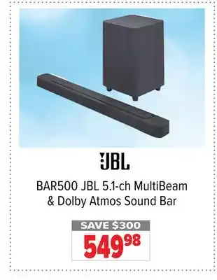 2001 Audio Video Jbl 5.1-ch multibeam & dolby atmos sound bar offer