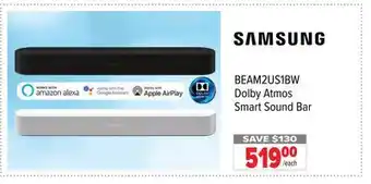 2001 Audio Video Samsung dolby atmos smart sound bar offer