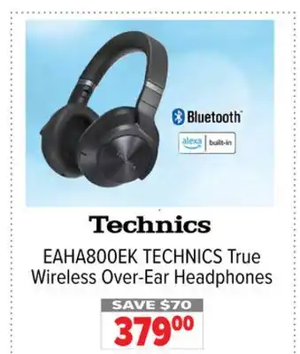 2001 Audio Video Technics true wireless over-ear headphones offer
