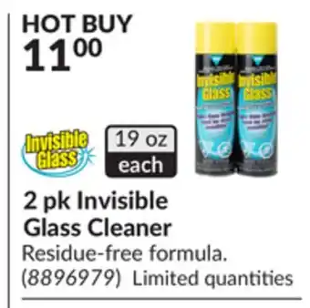 Princess Auto 2 pk invisible glass cleaner offer