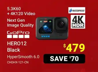 Visions Electronics Gopro hero12 black offer