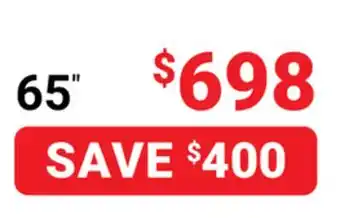 Visions Electronics Hisense 65 u68km smart tv offer