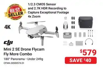 Visions Electronics Dji mini 2 se drone flycam fly more combo offer