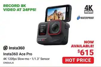 Visions Electronics Insta360 ace pro offer