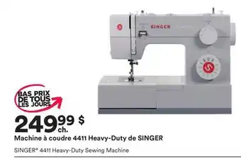 Michaels Machine à coudre 4411 heavy-duty de singer offer