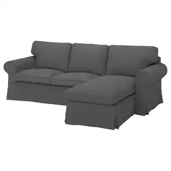 IKEA Uppland loveseat with chaise, hallarp gray offer