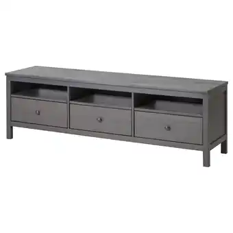 IKEA Hemnes tv bench, dark gray stained, 72x18 1/2 offer