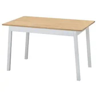 IKEA Pinntorp table, light brown stained/white stained, 49 1/4x29 1/2 offer