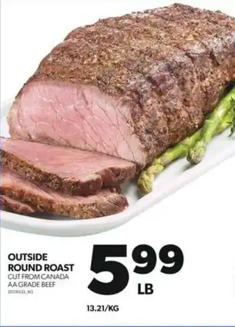 Real Canadian Superstore OUTSIDE ROUND ROAST offer
