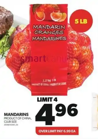 Real Canadian Superstore MANDARINS offer
