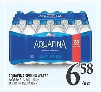 Al Premium Food Mart AQUAFINA SPRING WATER 24x500ML offer