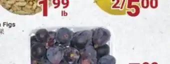Oceans Fresh Food Market Fresh figs offer