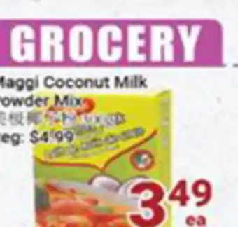 Oceans Fresh Food Market Maggi coconut milk powder mix offer